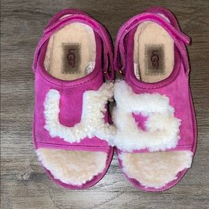 Fuchsia UGG Slide - Toddler Size 10